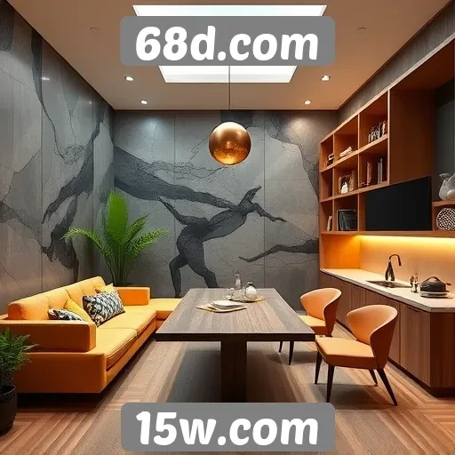 Tendências de design do site 68d.com