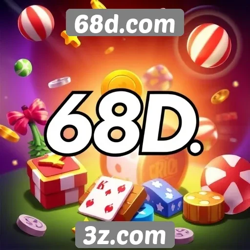 Visão geral dos jogos disponíveis em 68d.com